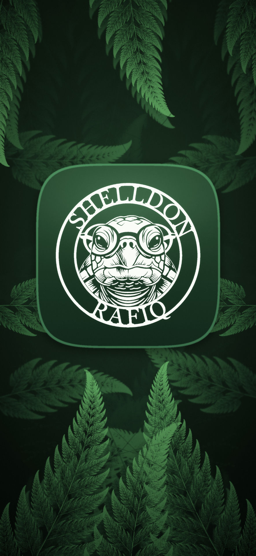 Shelldon iPhone wallpaper preview