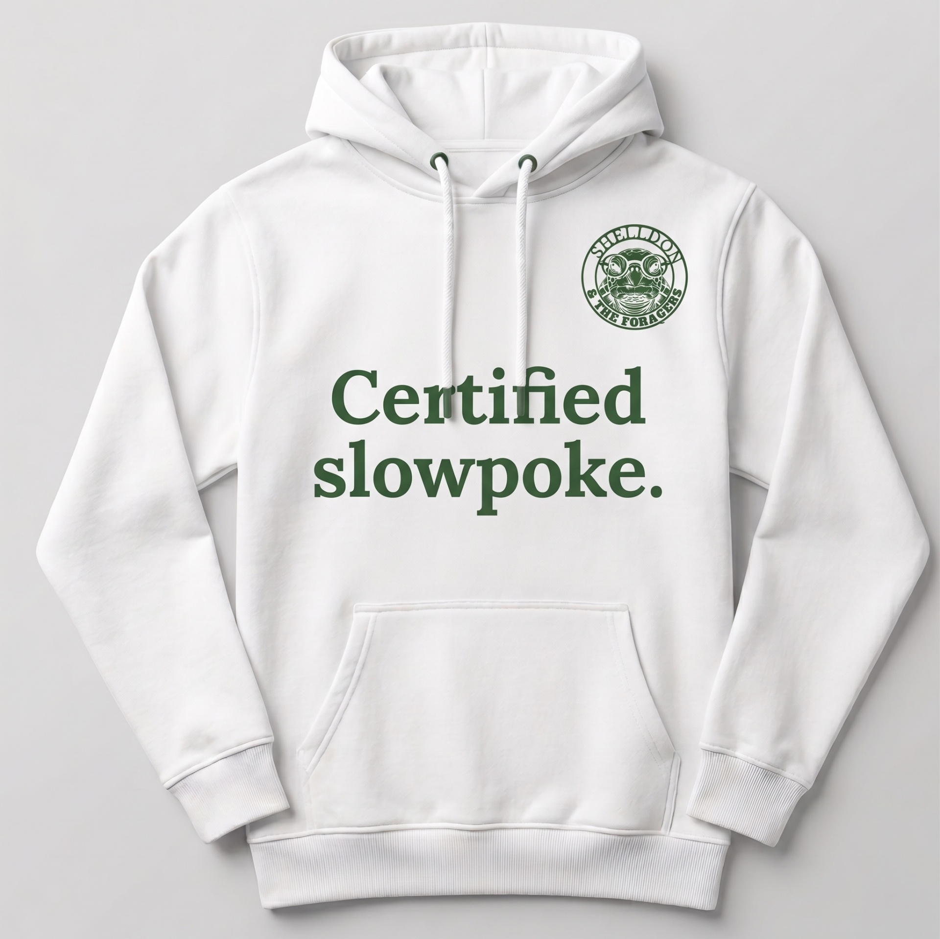 Certified slowpoke. hoodie mockup